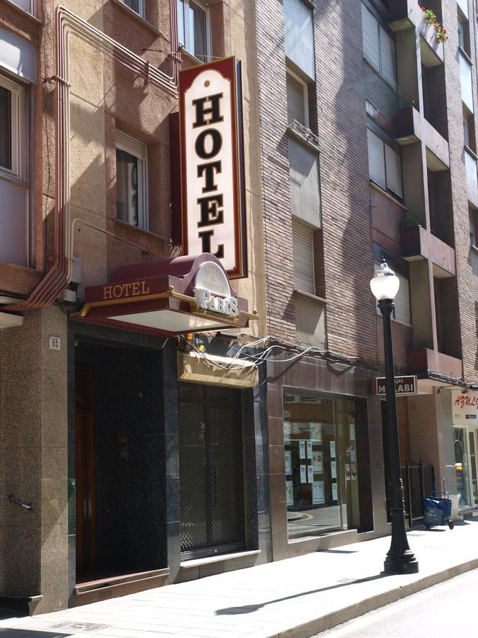 Hotel Paris Хихон Екстериор снимка
